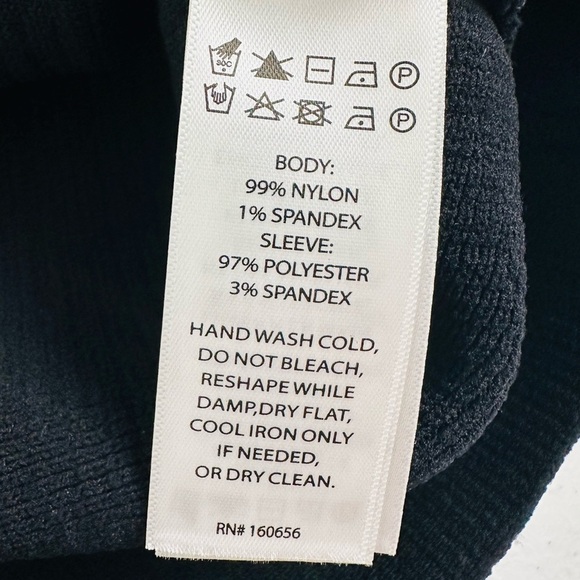 NWT Bailey 44 Animal Print Ribbed Knit Long Sleeve Blouse - Picture 8 of 8